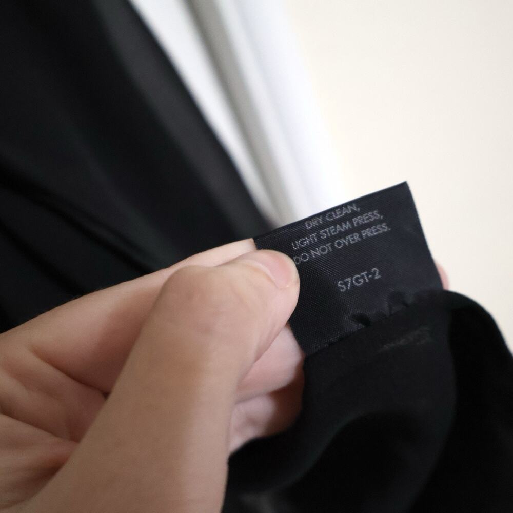 NWT Eileen Fisher Woman Silk Black Duster 2X Whimsigoth Formal Cocktail - Picture 7 of 9